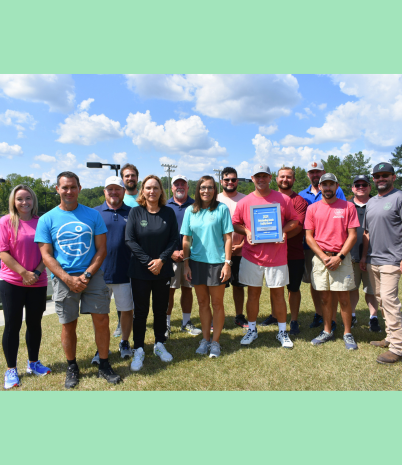 This is a group photo of the Pelham Racquet Club employees.
